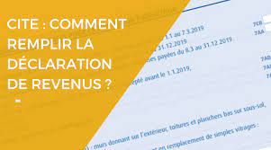 Check spelling or type a new query. Cite Comment Bien Remplir Sa Declaration D Impots En 2020