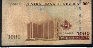 Free currency converter or travel reference card using daily oanda rate® data. Nigeria Nigeria P36m 1000 Naira 2016 Vf