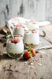 Strawberry Rhubarb No Bake Cheesecake Recipe Rhubarb Cheesecake Recipe Fun Cheesecake Recipes Strawberry Rhubarb