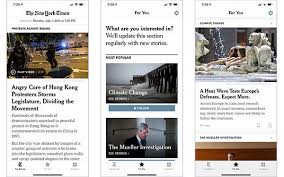 Plus, save with our affordable education rates for group or individual subscriptions. New York Times Tests Personalization With For You Feature 07 02 2019