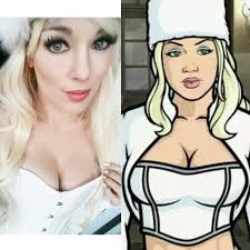 Katya from Archer cosplay | Blonde halloween costumes, Cosplay outfits,  Halloween inspiration