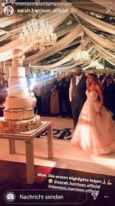 Die vorbereitungen für die hochzeit sind fast abgeschlossen letztes detail wird mein. Sarah Harrison So Spektakular War Ihre Zweite Hochzeit