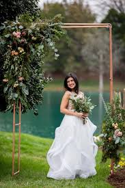 All of these materials can also be used to decorate a wedding arbor, chuppah, or floral arch. How To Build An Arbor From Copper Piping Hgtv