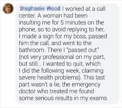 Mar 07, 2019 · the 60 most ridiculous excuses people actually used to get out of work. 20 Bright Side Readers Shared The Most Creative Excuses They Ve Used To Avoid Going