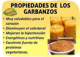Propiedades De Los Garbanzos Alimentos Saludables Frutas Y Verduras Beneficios Beneficios De Alimentos