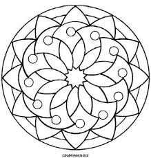 Mandalas Para Colorear Niños