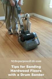 Tips For Sanding Vintage Hardwood Floors Wood Flooring Diy Wood Floors Painted Wood Floors Refinishing Hardwood Floors