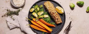 Lachs Aus Dem Ofen Mit Proteinkruste Foodspring Magazine Recipe Nutrition Recipes Vegetarian Recipes Easy Broccoli Recipes Side Dish