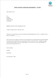 An effective cover letter will enhance your application and increase your chances of landing an interview. Kostenloses Rejection Job Application Acknowledgement Letter