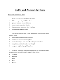 We did not find results for: Soal Sejarah Nasional Dan Dunia