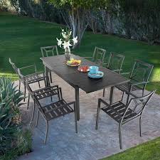 Check spelling or type a new query. Buy Phi Villa 9 Piece Patio Dining Table Set Expandable Rectangular Metal Dining Table 8 Steel Chairs For Outdoor Deck Yard Online In Germany B08l7nfgjd