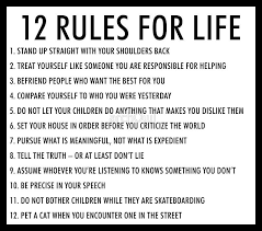 12 Rules For Life Jordan Peterson Version 1 Sticker By Arch0wl Life Rules Quotes To Live By Life Quotes