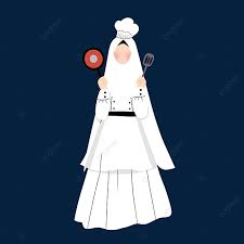 Kartun perempuan menggambar animaatio, muslimah, anak, orang lain, kartun png. Cute Muslim Chef Character Muslimah Muslim Women Kitchen Png Transparent Clipart Image And Psd File For Free Download
