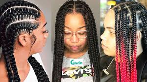 Braids for long hair have undergone a tremendous transformation in 2021 from simple cornrows to of all the styles men try on long hairs nowadays braids are among the most popular if not the most. Latest Braids Hairstyles 2021 Latest Charming Braids Styles To Slay Youtube