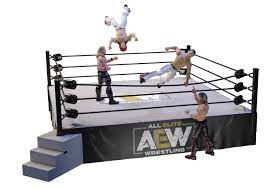Aew Collectors Ring Actionshot 01 1 Jazwares Announces Aew Action Figure Line Ahead Of Toy Fair 2020 Action Figures Elite Cool Toys