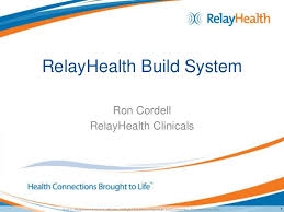 To connect with relay health's employee. Relay Health Build System