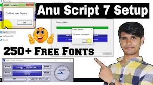Browse by alphabetical listing, by style, by author or by popularity. Anu Script Manager 7 Free Download And Install Without Errors 250 Plus Free Fonts Youtube