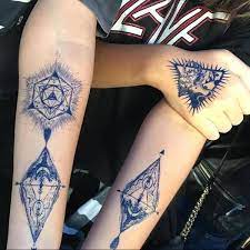 Geometric Star Polygon Tattoo Pattern Tattoo Tattoos Geometric Tattoo