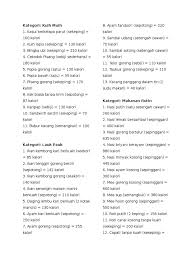 Maybe you would like to learn more about one of these? Kalori Dalam Makanan