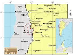 Uno fue este este sismo que sacudió mendoza, la once treinta y nueve exactamente, así que se sintió claramente percibido aquí al ras del piso. Susto En Mendoza Por Un Sismo En Chile La Voz