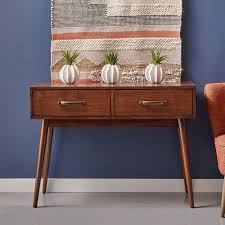 Draper Mid Century Modern Console Table By Pulaski Furniture Furniturepick Displaying your sofa table in the living room?