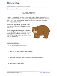 Worksheets and no prep teaching resources Reading Comprehension Grade 1 Pdf Fill Online Printable Fillable Blank Pdffiller