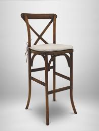 Check out our backless bar stool selection for the very best in unique or custom, handmade pieces from our stools & banquettes shops. X Back Wood Bar Chair West Coast Event Productions Inc