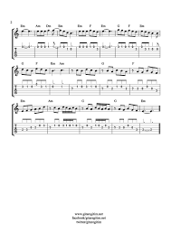 Baris Manco Unutamadim Nota Tab Gitaregitim Net Baris Flut Muzik Notalari