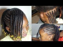 Kids Natural Hair Styles Braids Beads Tutorial Alicia Keys Fulani Inspired Youtube Natural Hairstyles For Kids Natural Hair Styles Braid Styles