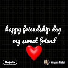Thank you for your amazing friendship! Happy Friendship Day Gif 2019