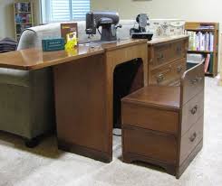 This Is One Of My Favorite Sewing Cabinets I Found Mine With This Finish In A Resale Shop In Clearwater Fl Wood Desk Design Sewing Room Design Sewing Cabinet