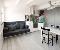 two bedrooms, a studio, a living room
