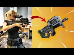 #fortnite guns in real life. Fortnite Guns In Real Life Updated P90 Guided Missile Launcher Youtube Cool Art Drawings Guns Cool Art