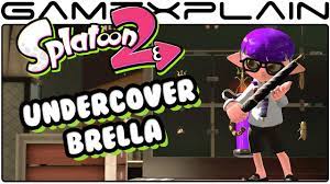 Splatoon 2 - Undercover Brella & Octobrush Nouveau DLC Weapon Tour! -  YouTube
