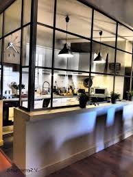 Cuisine Ilot Centrale Dans Verriere Recherche Google Cuisine Verriere Amenagement Maison Maison Et Appartement