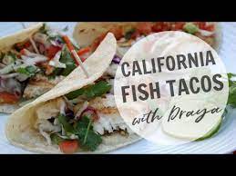 Fish tacos with sweet pickle sauce recipe. California Fish Tacos Cooking With Draya Youtube