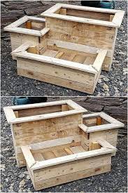 30 Super Cool Diy Reclaimed Wood Projects For Your Backyard Landscape Diywoodprojects Diyp Wood Pallet Planters Raised Garden Beds Diy Wooden Pallet Projects
