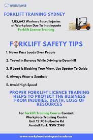 Workplace Training Centre Provides Nationally Recognized Forklift Training Course As Per Nsw Safety Standa Workplace Training Training Center Forklift Training