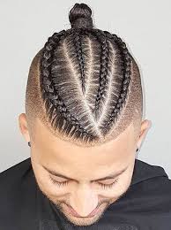 Braids For Men 35 Of The Most Sought After Hairstyles 2019 Mens Braids Hairstyles Hair Styles Man Bun Hairstyles