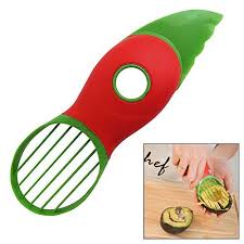 Nouveau Coupe Avocat 3 En 1 Avec Couteau Denoyauteur Eplucheur Lame En Eventail Pour Extraction Elu Meilleur Gadget De Cuisine Gadget Cuisine Gadget Cuisine