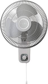 Includes universal mounting bracket with stainless steel hardware/all metal construction. Amazon Com Lasko M12900 Oscillating 12 Inch Wall Mount Fan For Indoor Use Light Grey Home Kitchen