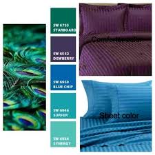 Pin By Lindsay Donaghe On Decor Pinterest Master Bedroom Colors Peacock Bedroom Bedroom Inspirations