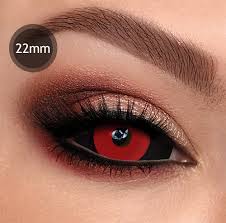 Image result for black sclera contacts
