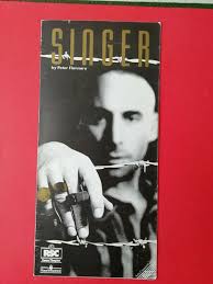 Souvenir program ROYAL SHAKESPEARE COMPANY.Singer by Peter Flannery.