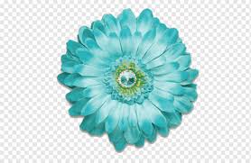 Maybe you would like to learn more about one of these? Flower Blue Aqua Color Teal Gerbera Purple White Artificial Flower Png Pngwing