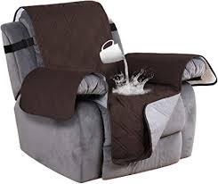 Check out our leather couch covers selection for the very best in unique or custom, handmade pieces from our slipcovers shops. Amazon Com 100 Water Proof Recliner Chair Covers Pet Furniture Cover For Leather Recliner Protector Slip Covers For Pets Cats Sitting Area Up To 30 Couch Covers Non Slip Oversized Recliner Brown Home