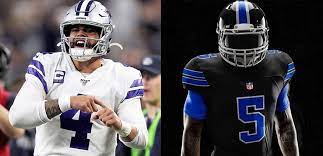Blackout Uniforms For Every Nfl Team