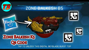 All 6 qr codes new pack beyblade burst surge app bey fights. Huge Update Zone Balkesh B5 Qr Code Beyblade Burst Rise App Total Burst Youtube