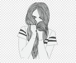 Tak jarang mereka mengunggah potret tanpa bra yang. Menggambar Sketsa Seni Hitam Dan Putih Gambar Hot Girls Sudut Wajah Png Pngegg
