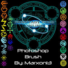 Browse our logo store and select the best 5 stars template logo design. Phantasy Star Online Ps Brush By Marxon13 On Deviantart Phantasy Star Online Ps Brushes Online